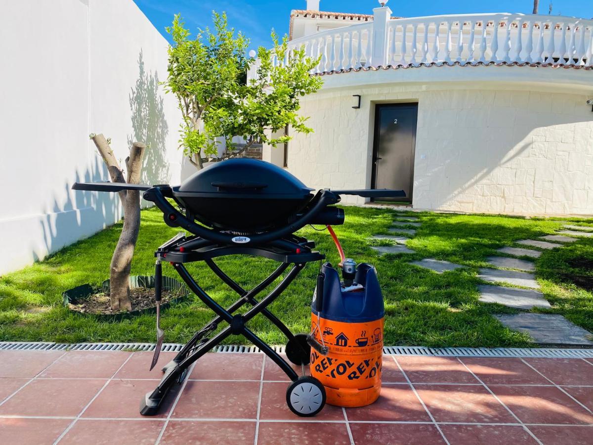 Studio-Near The Beach, Bbq And Seawater Pool 马尔韦利亚 外观 照片