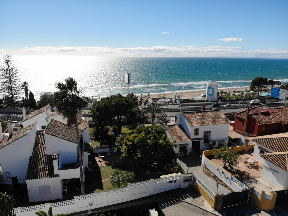 Studio-Near The Beach, Bbq And Seawater Pool 马尔韦利亚 外观 照片